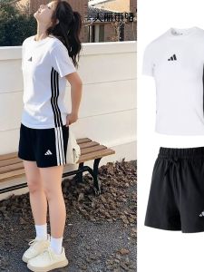 adidas | Bộ Áo Thun và Quần Short Mới cho Phụ Nữ