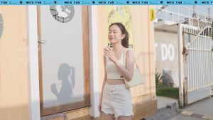 คุณภาพดีมาก!! พัดลมหมีอ้วน พัดลมคล้องคอ พัดลมพกพา ชาร์จ USB ไร้สาย ลมแรงสามารถปรับได้ 3 ระดับ