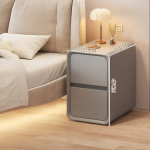 MOLORE | Elegant High-end Two-layer Bedside Table No Installation