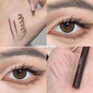 TIANKE | Bút kẻ mắt màu nâu chống nước dễ sử dụng