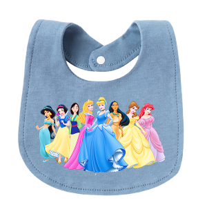 Disney | Childrens bibs cleaning towels suitable for boys and girls Burp cloths newborn breastfeeding bibs cute bibs baby saliva towels