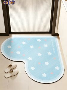 JIAYOUYA | Thảm Nhà Tắm Chống Trượt Hút Ẩm Nhanh