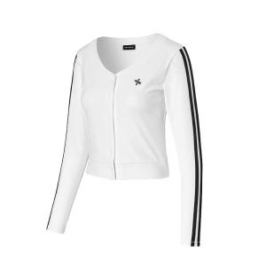 V-Neck Color Block Knitted Cardigan Tennis and Running Sun Protection