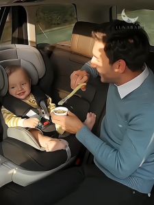 LUNABABY LUNALUX 360 Baby Car Seat With ISOFIX & Support Leg (ECE & JPJ Certified) Suitable for 0-12 Years Old