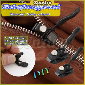 ZEO Zipper Head Zipper Repairer for Bags Coats Clothes Shoes Replacement Zipper Pendant Head