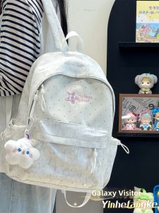 YINHEFANGKE | Cute Dots School Backpack Light Weight