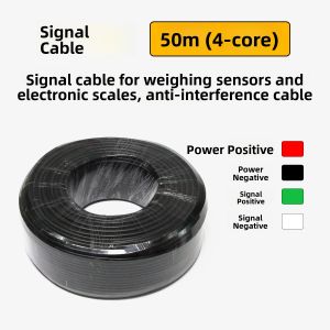 Gadras | Anti-rodent Shielded Interference-resistant Signal Cable for Weighing Sensors 4/5 Cores
