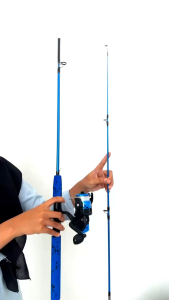 Set Joran Pancing Spinning 1.5m / 1.8m / 2.1m Reel Pancing Series XT200 Spinning Rod Sudah Termasuk Senar Pancing Kualitas Premium Merek Terkenal Phoenix Land