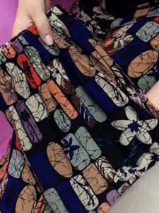 ฤดูร้อนผ้าไหมน้ําแข็งกางเกงผู้หญิงPetite Plusขนาดดอกไม้หลวมFit Slimming Breathable Harajuku Casualกางเกง