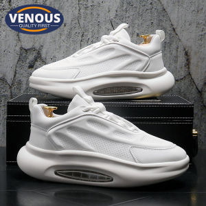 【Venous】2024 New All White kasut lelaki High Quality Shoes for Men on Sale Original 100% Aesthetic Mens Shoes Fashion Sneakers for Men Casual Men Shoes Air Sole Sports Shoes for Men FreeShipping