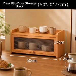 ZHU OU JI | Dustproof Cup and Teaware Storage Rack