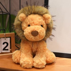 23cm Super Soft Cute Lion Plush Toys Movie Stuffed Animals Cartoon Lion Dolls Toys for Kids Room Decor Girls Boys Birthday Gifts