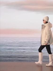 Guvet | New Winter White Short Down Coat