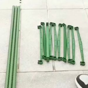 Home garden tomato moon support frame planting vegetable climbing frame