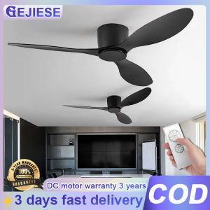 GEJIESE 52inch Black Ceiling Fan: A Modern Design & Powerful Wind Solution