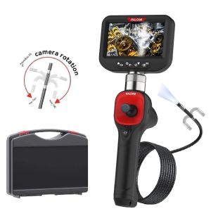กล้องหมุนได้360องศากล้องส่อง4.3นิ้วกล้องส่อง6.2มม. 1080P กล้องเครื่องส่องตรวจ HD เต็มรูปแบบสำหรับการตรวจสอบในอุตสาหกรรม