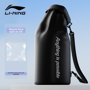 Li-Ning | Túi Đựng Dụng Cụ Bơi Chống Thấm Nước Dung Lượng Lớn
