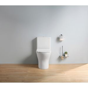 Rubine x sgPlumbMart Piz Fora-106 Rimless Funnel Flush 3.0 Toilet Bowl Efficient Whirl Wash Water Saving PF-106 PF 106