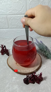 Teh Bunga Rosella Herbal Kering Pilihan | Hibiscus Tea untuk Diet Sehat 100 Gram
