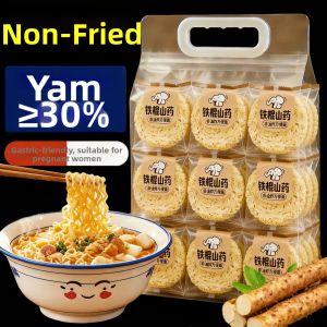 Health Friendly Tiedan Shan Yam Noodles Non-Fried