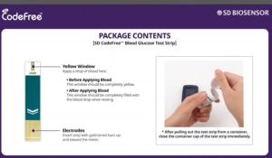 ตรวจน้ำตาล Sd Codefree พร้อมอุปกรณ์ 25-50 ชิ้น 2แบบ สำหรับการวัสดุ 25-50 ชิ้น