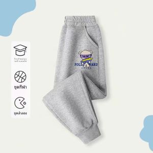 ลำลอง บาง สไตล์สปอร์ต กางเกงวอร์ม สําหรับเด็กผู้ชาย ฤดูใบไม้ผลิ ฤดูใบไม้ร่วง สวมใส่กลางแจ้ง การ์ตูน ลาย โพลีเอสเตอร์ ยาว กางเกงขายาว เสื้อผ้าเด็ก