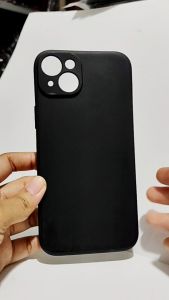 Case iPhone 15 - 15 Plus Softcase PREMIUM BLACK MATTE CAMERA PROTECTION Casing Hp iPhone 15 - 15 Plus