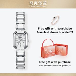 Mark Fairwhale | Small Square Luxurious Womens Watch