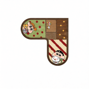 YUNHAOBUYI | L-Shaped Cute Design Diatomite Water Absorbent Anti-slip Mat