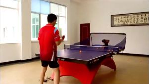 HP-07 Table Tennis Robot Ping Pong Ball Machine Automatic Table Tennis Machine For Training & Coaching With 120 Balls