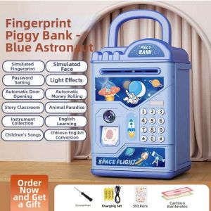 Automatic Rolling Password Protected Piggy Bank