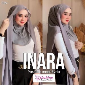 Jilbab Pashmina Instan Pastan Inara Iner Syria By Shakina Hijab
