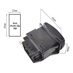 OUHOE | 1/2 Chiếc NM Golf Cart Rocker Switch Cho Bộ Chọn Hướng Tiến Ngược Lý Tưởng Cho Xe Golf Và Xe Tham Quan