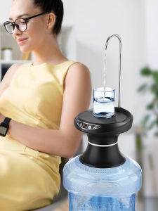 Electric Bottle Spritzer Water Dispenser Water Pump USB Charging Automatic Water Bottle Pump Dispenser for Home Kitchen Office Camping