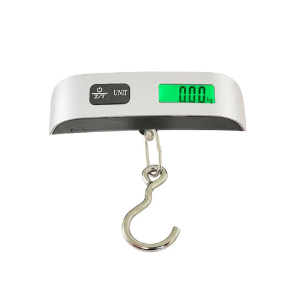 Cân Hành Lý Kỹ Thuật Số Cầm Tay Di Động 110lb/50kg Cân Treo Bằng Kim Loại Đo Trọng Lượng Hành Lý Cho Vali Du Lịch