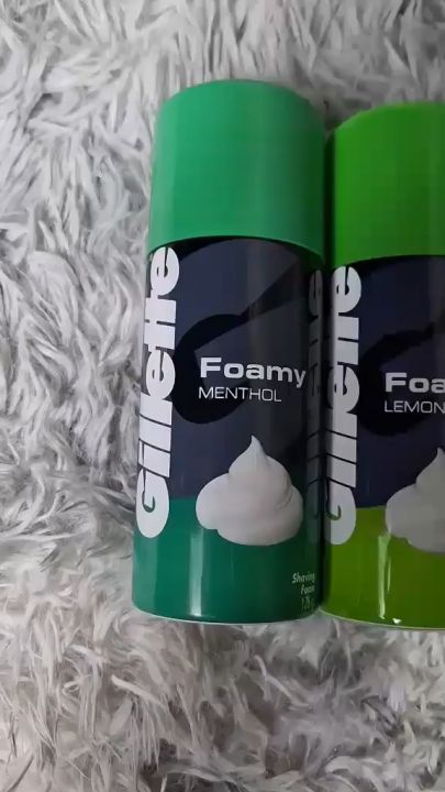 โฟมโกนหนวด ยิลเลตต์ ( Gillette Foamy) หลายแบบหลายขนาดให้เลือกGillete GilleteFoamy.