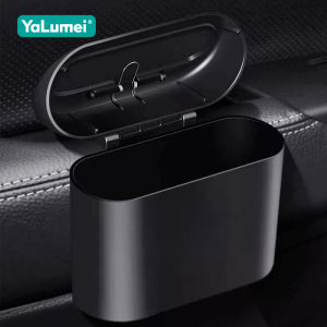 For Alfa Romeo Giulietta Mito Brera GT Spider 4C 147 156 159 166 Portable Hanging Car Trash Can Garbage Box Sundries Bin Pocket