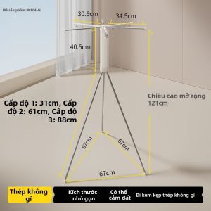 BIREN | Giá Đỡ Quần Áo Du Lịch Mini Gấp Đặt