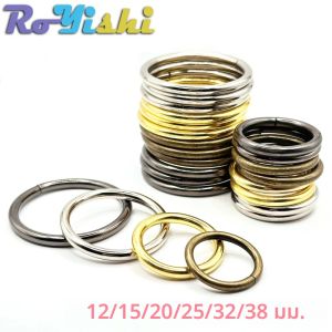 ห่วงโลหะหลากสี 20 ชิ้น สำหรับพวงกุญแจ ห่วงคล้องปลอกคอสัตว์เลี้ยง สายรัดกระเป๋า ตะขอเกี่ยว ห่วงคล้องกระเป๋าถือ อุปกรณ์ฮาร์ดแวร์