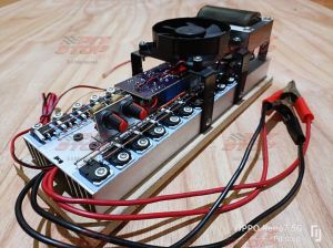POWER INVERTER PAC / VAC 20TR & 24TR 24V ( 2 Accu ) Trafo Non-GAP e2.258 6A flip flop adjustable + DVR Spek Perahu ( laut & air payau)