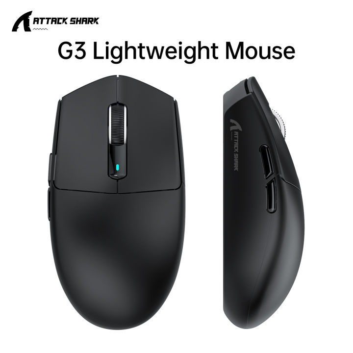 PAW3311 Wireless Mouse ATTACK SHARK G3 Tri-Mode Bluetooth Gaming Mouse ...