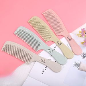 Thìa Nhựa Chống Tĩnh Điện Hình Sừng Bò Cho Tóc Dài Xoăn Thẳng Tóc Nữ Dụng Cụ Làm Đẹp Tóc Mini Thìa Cầm Tay