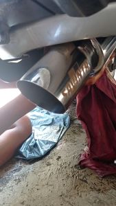 Savinta Knalpot Racing Mobil Manual Matic TSRv1 Stainles Suara Bass Empuk Adem