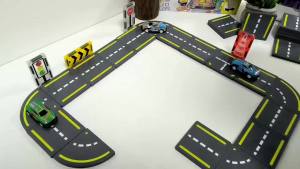 Magnetic Road Magnet Crane Car Toys Magnetic Block Creativity And Educational Construction Toys for Kids Age 3-6 Birthday Gifts