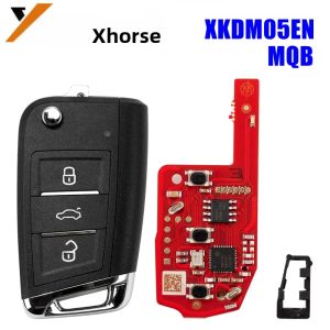 Xhorse | XHORSE 5 Món XKDM05EN XKMQB1EN MQB Chìa Khóa Đa Năng Dây Điều Khiển Từ Xa 3 Nút Cho VW Dụng Cụ Chẩn Đoán