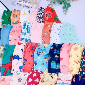 🔥 5pcs Baby Cotton Shorts Set 3M-4Y | Soft Breathable Toddler Short Pants | Random Cute Designs | Ready Stock SG