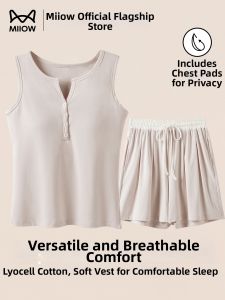 MiiOW | Cool Leisure Simple Style Home Wear Set