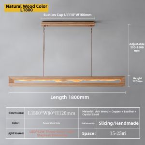 VOGUE | Zen Style Japanese Minimalist New Chinese Hanging Lamp