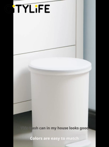 Citylife 10L Rubbish Bin Waste bin dustbin Trash Bins Garbage Bin Kitchen Bin  T-309099