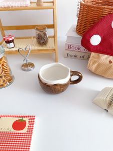 Cốc Cà Phê Sáng Sáng Tạo Bằng Gốm Sứ Cốc Trà Chiều Cốc Cà Phê Cốc Cốc Sứ Tráng Men Dưới Nhiệt Độ Thiết Kế Sáng Tạo